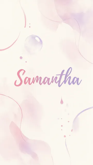 Samantha - Sueños en Tonos Pastel