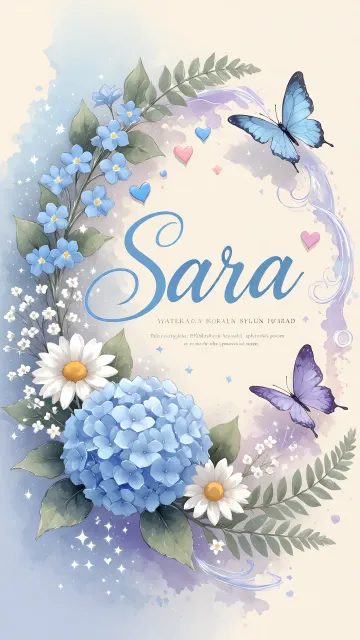 Sara - Jardín de Hortensias