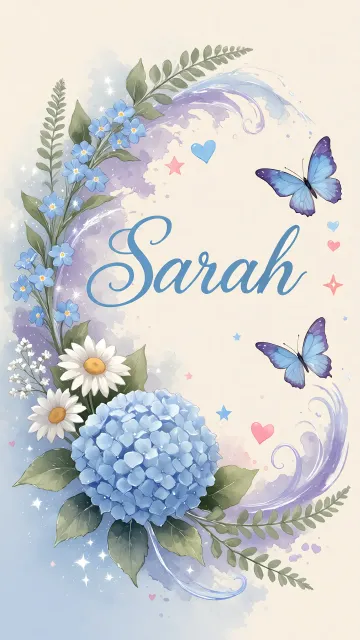 Sarah - Jardín de Hortensias