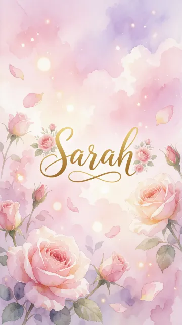 Sarah - Rosas de Acuarela Mágica