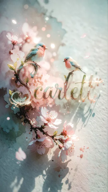 Scarlett - Amanecer de Primavera