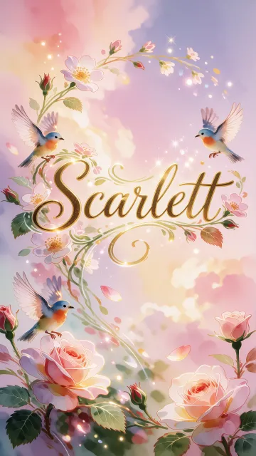 Scarlett - Jardín Mágico Primaveral