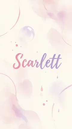 Scarlett - Sueños en Tonos Pastel