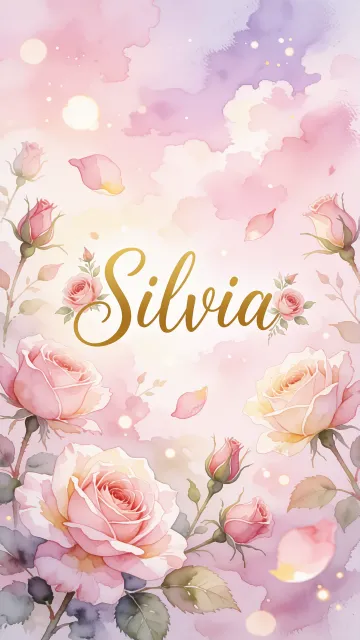 Silvia - Rosas de Acuarela Mágica
