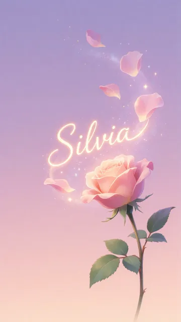 Silvia - Rosa Etérea Iluminada