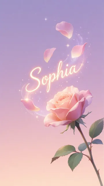 Sophia - Rosa Etérea Iluminada