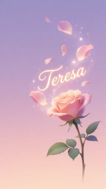 Teresa - Rosa Etérea Iluminada