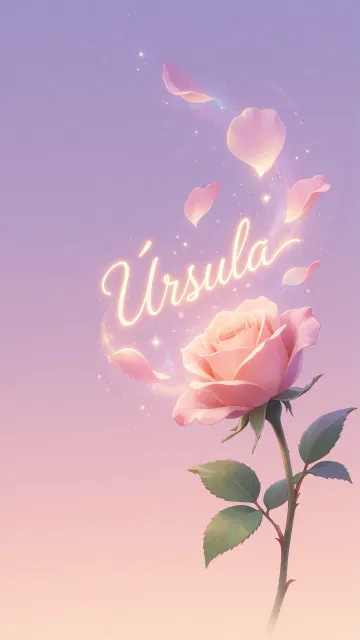 Ursula - Rosa Etérea Iluminada