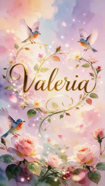Valeria - Jardín Mágico Primaveral