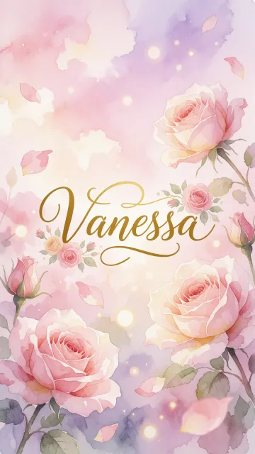 Vanessa - Rosas de Acuarela Mágica