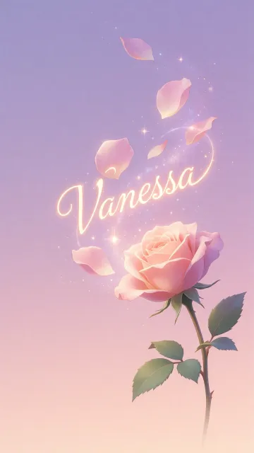 Vanessa - Rosa Etérea Iluminada