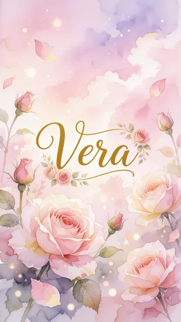 Vera - Rosas de Acuarela Mágica