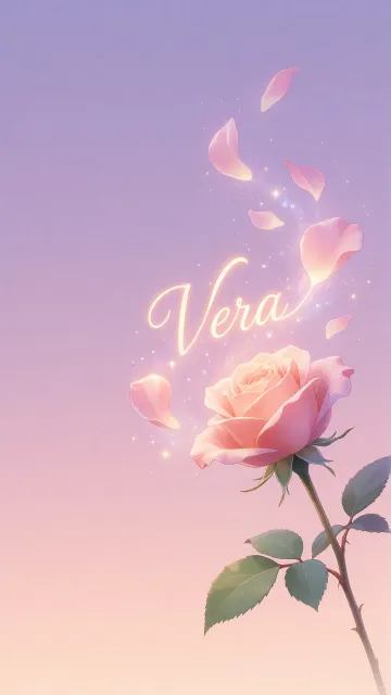 Vera - Rosa Etérea Iluminada