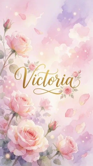 Victoria - Rosas de Acuarela Mágica
