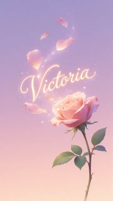 Victoria - Rosa Etérea Iluminada