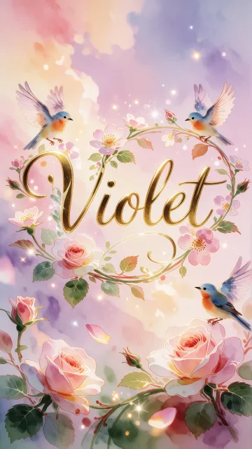 Violet - Jardín Mágico Primaveral