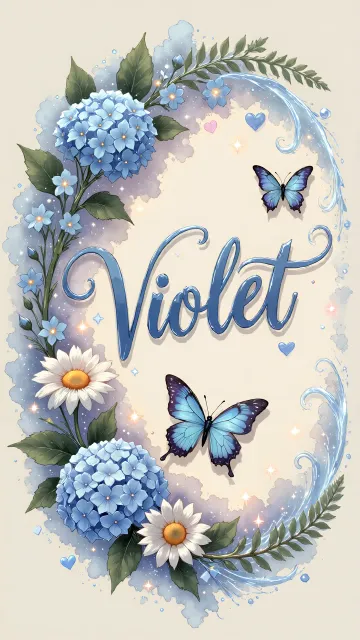 Violet - Magia en Cursiva
