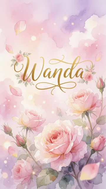 Wanda - Rosas de Acuarela Mágica