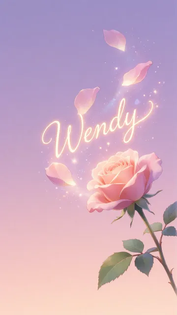 Wendy - Rosa Etérea Iluminada