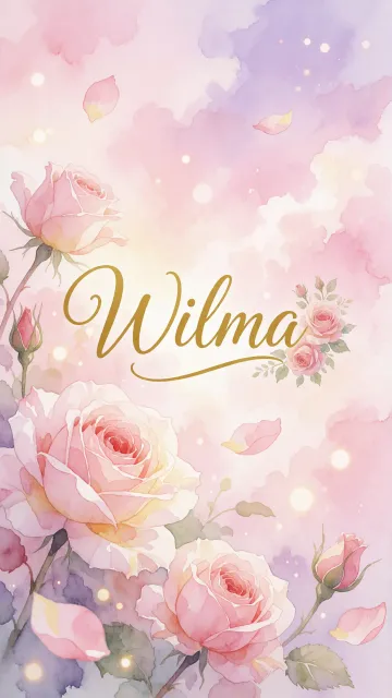 Wilma - Rosas de Acuarela Mágica