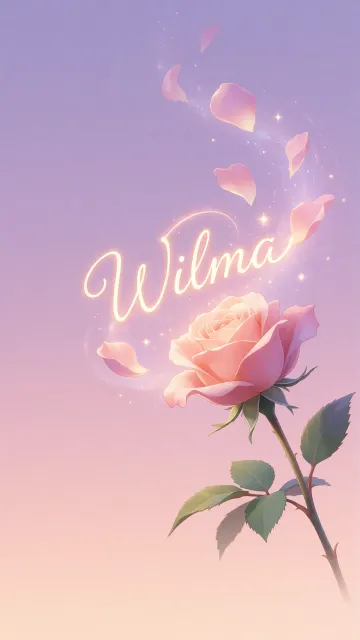 Wilma - Rosa Etérea Iluminada