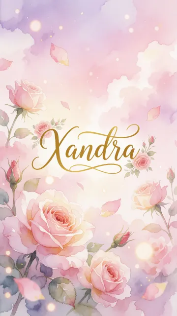 Xandra - Rosas de Acuarela Mágica
