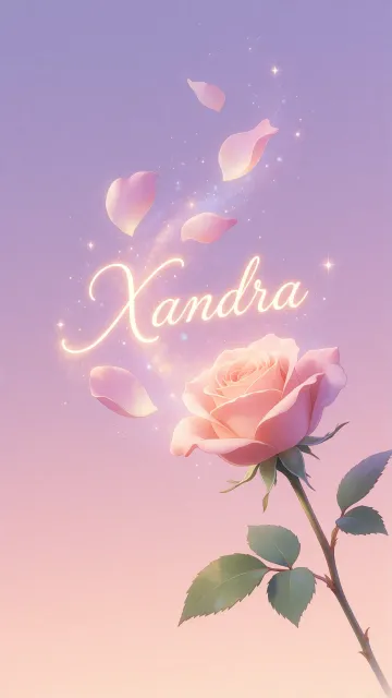 Xandra - Rosa Etérea Iluminada