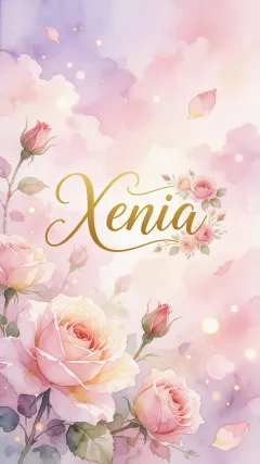 Xenia - Rosas de Acuarela Mágica
