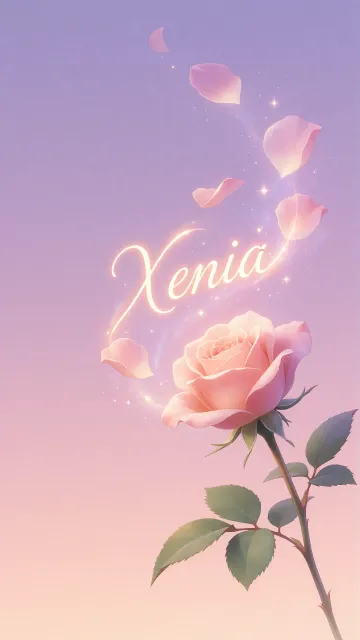 Xenia - Rosa Etérea Iluminada