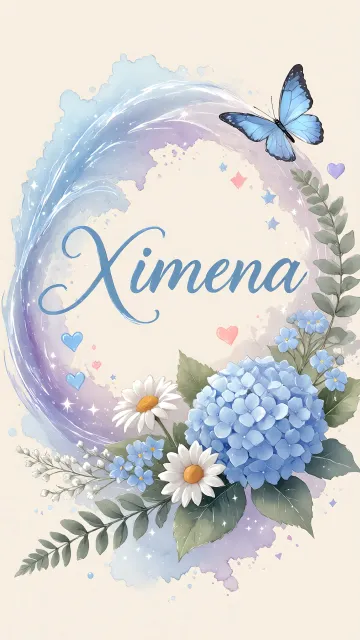 Ximena - Jardín de Hortensias