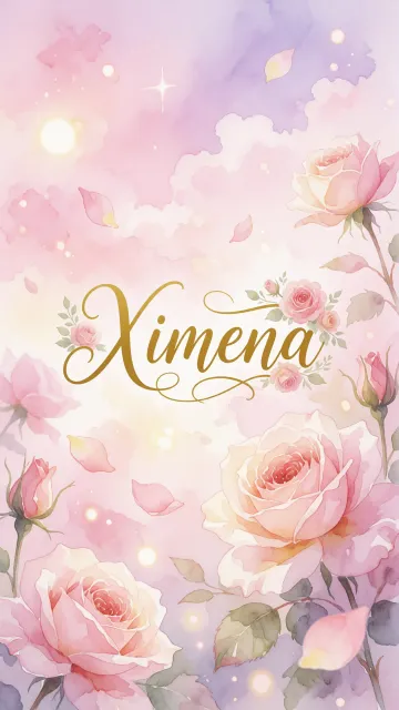 Ximena - Rosas de Acuarela Mágica