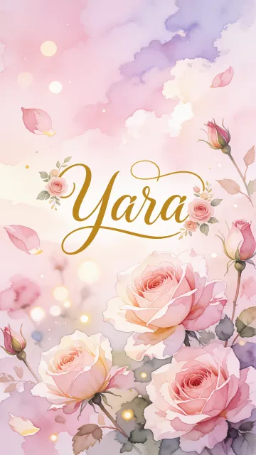 Yara - Rosas de Acuarela Mágica
