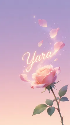 Yara - Rosa Etérea Iluminada