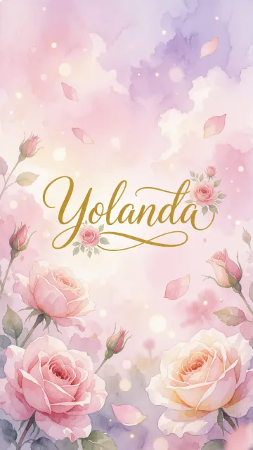 Yolanda - Rosas de Acuarela Mágica