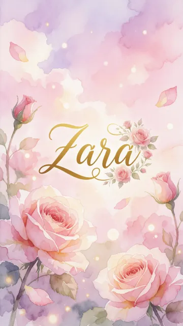 Zara - Rosas de Acuarela Mágica