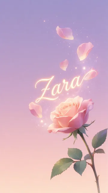 Zara - Rosa Etérea Iluminada