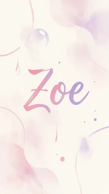 Zoe - Sueños en Tonos Pastel